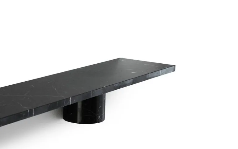 Normann Copenhagen Sten shelf, 120 cm, black marble