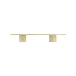 Normann Copenhagen Sten shelf, 80 cm, travertine