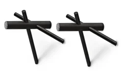 Normann Copenhagen Sticks hooks 2 pcs, black