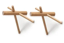Normann Copenhagen Sticks hooks 2 pcs, oak