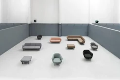 Normann Copenhagen Sum armchair, Main Line Flax - black legs