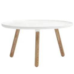 Normann Copenhagen Tablo table large, glossy white