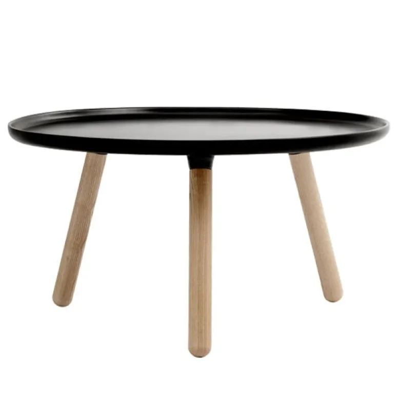 Normann Copenhagen Tablo table large, matt black