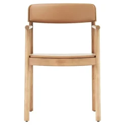 Normann Copenhagen Timb armchair, tan - Ultra leather camel