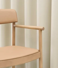 Normann Copenhagen Timb armchair, tan - Ultra leather camel