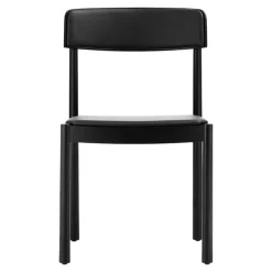 Normann Copenhagen Timb chair, tan - Ultra leather black