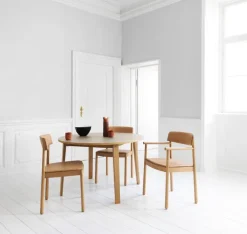 Normann Copenhagen Timb chair, tan - Ultra leather camel