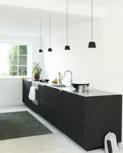 Normann Copenhagen Tub pendant, 13 cm, black