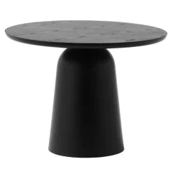 Normann Copenhagen Turn side table 55 cm, black