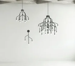 Normann Copenhagen Vekst pendant, small, black