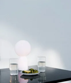 Normann Copenhagen Yo portable table lamp, small, white