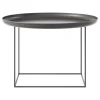 NORR11 Duke coffee table, 70 cm, earth black