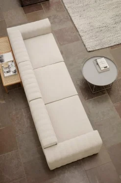 NORR11 Duke coffee table, 90 cm, stone