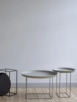 NORR11 Duke side table, 45 cm, earth black