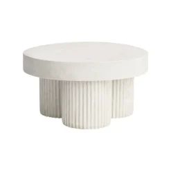 NORR11 Gear coffee table, 37 x 70 cm, chalk