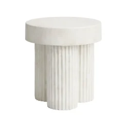 NORR11 Gear side table, 48 x 45 cm, chalk