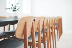 NORR11 NY11 chair, natural oak - Hallingdal 65 220