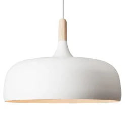 Northern Acorn pendant, white matt