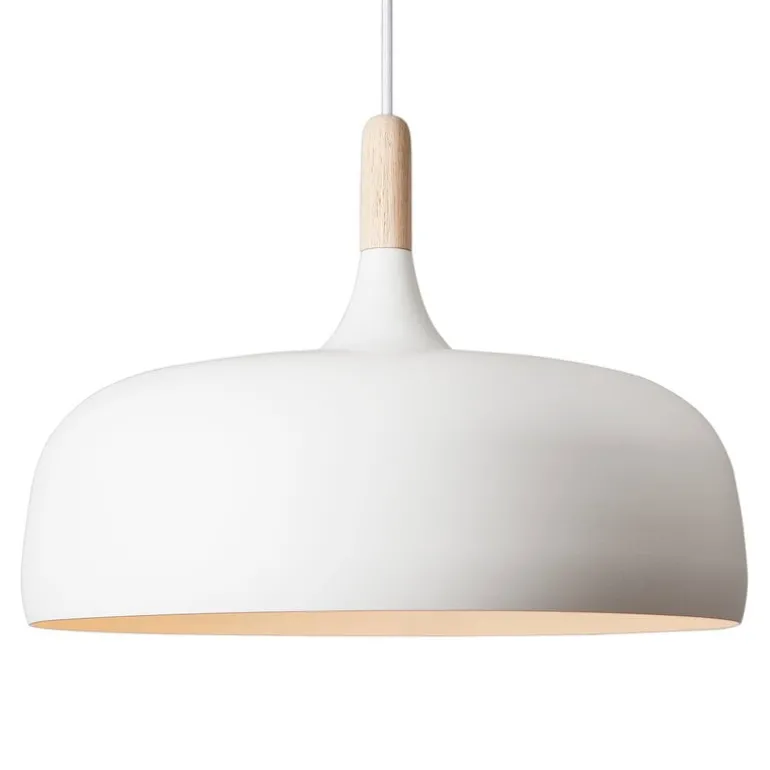 Northern Acorn pendant, white matt