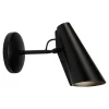 Northern Birdy wall lamp, black