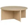 Northern Cling coffee table, large, 90 cm, light oiled oak