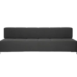 Northern Daybe sofa bed, black metal - dark grey Brusvik 08