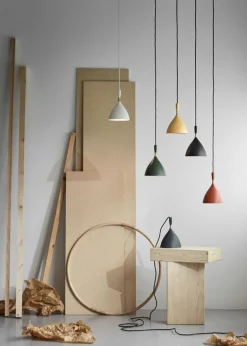 Northern Dokka pendant, black matt