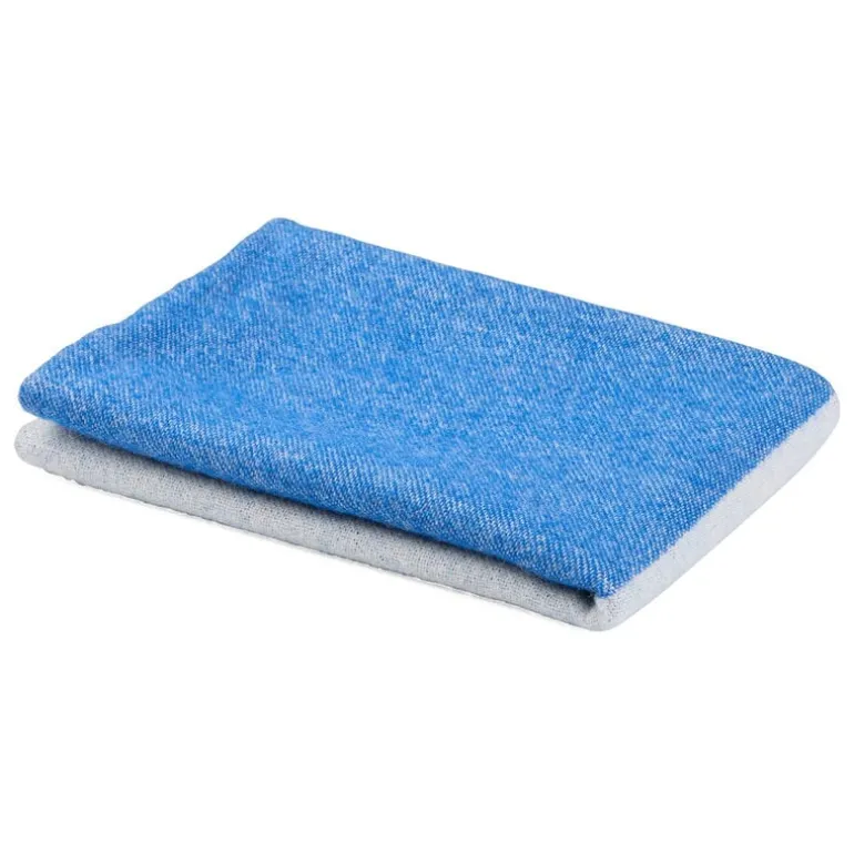 Northern Echo cushion cover, 40 x 60 cm, vertical blue