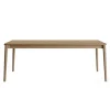 Northern Expand dining table, 200 x 90 cm, extendable, light oak