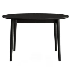 Northern Expand dining table, 120 cm, extendable, black oak