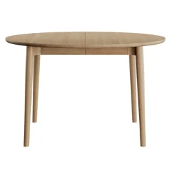 Northern Expand dining table, 120 cm, extendable, light oak