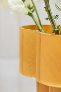 Northern Fab vase, yellow