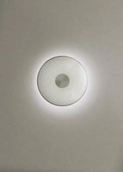 Northern Glint wall lamp, white