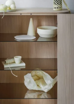 Northern Loud cabinet,tall, light oak