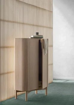 Northern Loud cabinet,tall, light oak