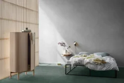 Northern Loud cabinet,tall, light oak