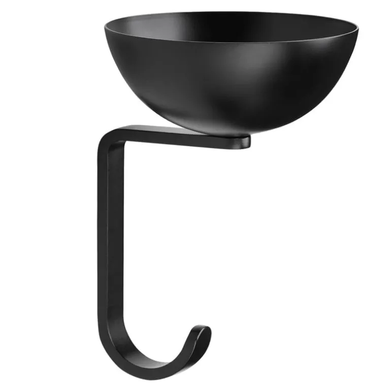 Northern Nest wall hook, black matt