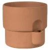 Northern Oasis flowerpot, medium, terracotta