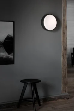 Northern Over Me wall/ceiling lamp, 30 cm, black matt