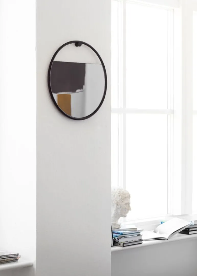 Northern Peek mirror, circular, small