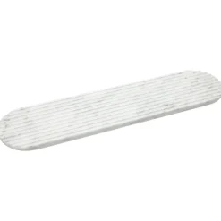 Northern Podium board, 65 cm, mixed white marble