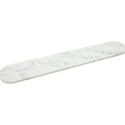 Northern Podium board, 90 cm, mixed white marble