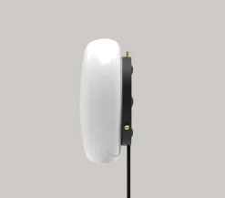 NUAD Opa wall lamp, opal