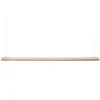 NUAD Radent pendant lamp 135 cm, brass