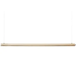 NUAD Radent pendant lamp 135 cm, brass