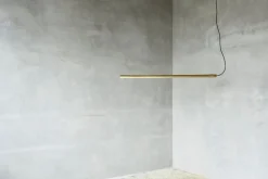 NUAD Radent pendant lamp 135 cm, brass