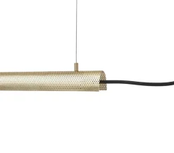 NUAD Radent pendant lamp 135 cm, brass