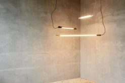 NUAD Radent pendant lamp 135 cm, brass