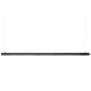 NUAD Radent pendant lamp 135 cm, black