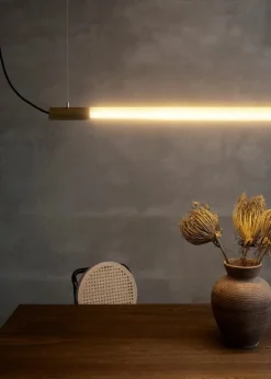 NUAD Radent pendant lamp 135 cm, black